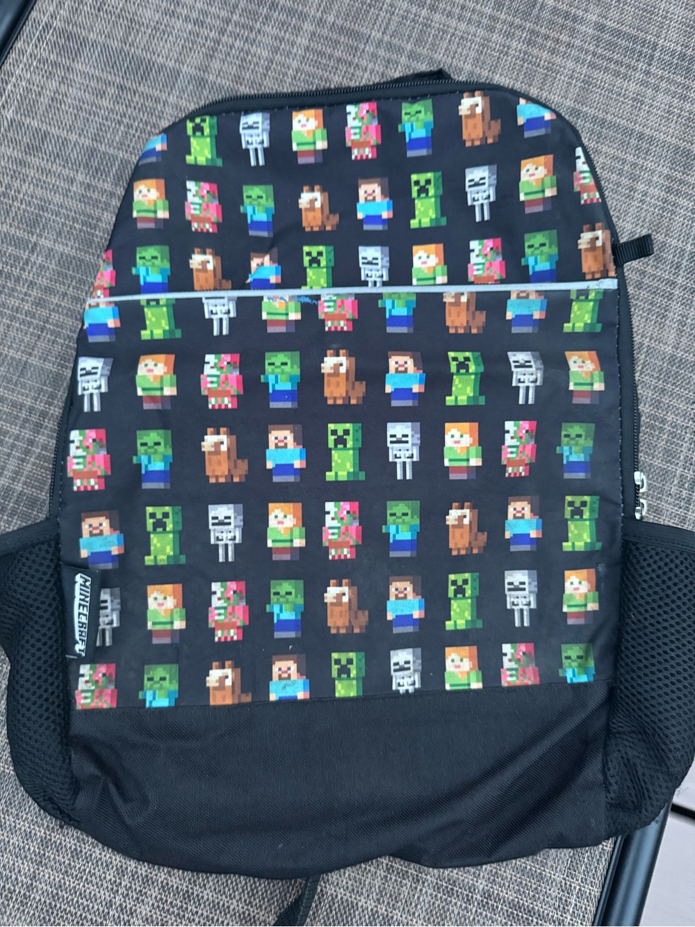 Mine craft backpack